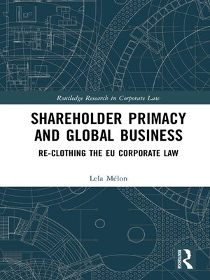 cover image of Shareholder Primacy and Global Business